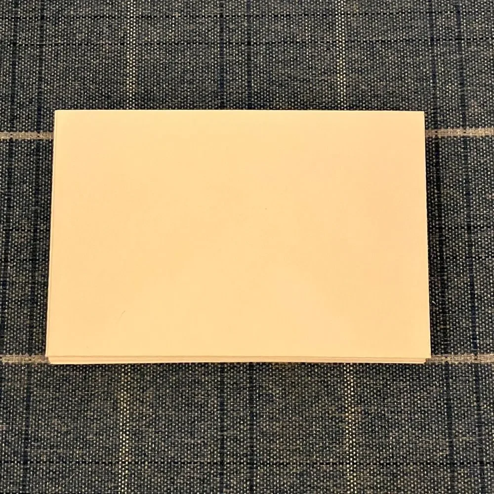 10 White and Blue Envelopes